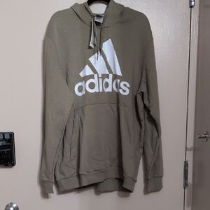NWT men's Adidas Olive Hoodie, size 2XL